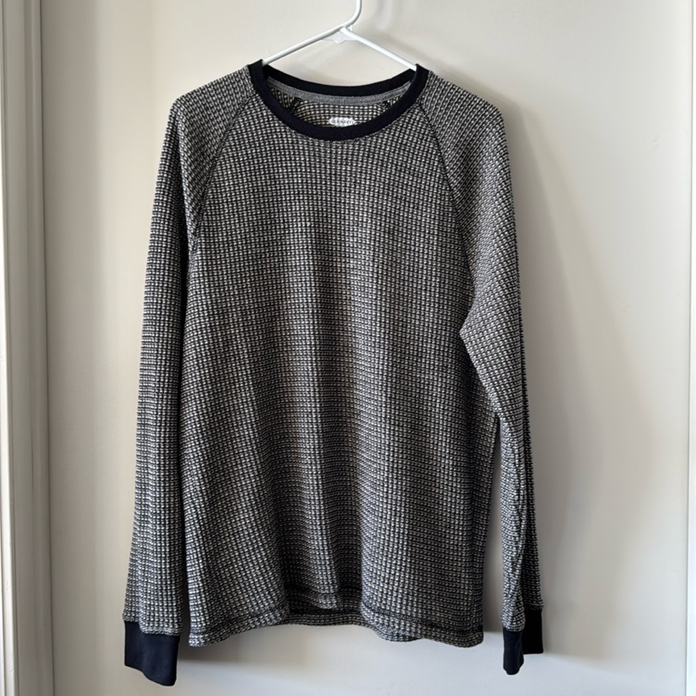 Men's Old Navy Colossal Waffle Weave Sweater EUC
